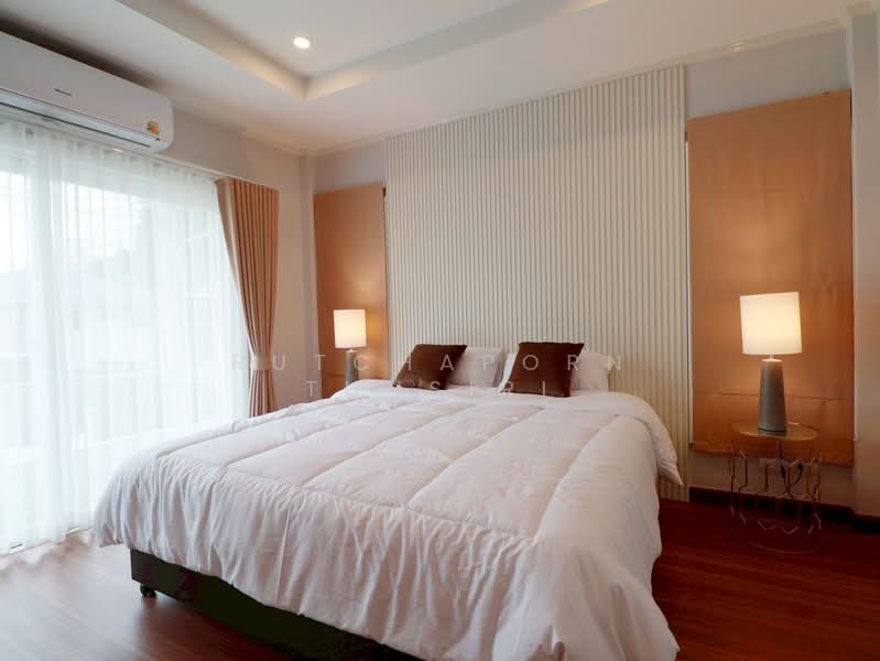 บ้านให้เช่า – ใกล้กาดฝรั่ง เพียง 5 นาที ค่าเช่า 50,000 บาท / เดือน รหัสทรัพย์ : No.14H1083, Chiang Mai, Hang Dong, Hang Dong, Chiang Mai, 4 Bedrooms, 150 sqm, Single Detached House For Rent, by Rutchaporn Tunsiri, 500304307 - DDproperty.com