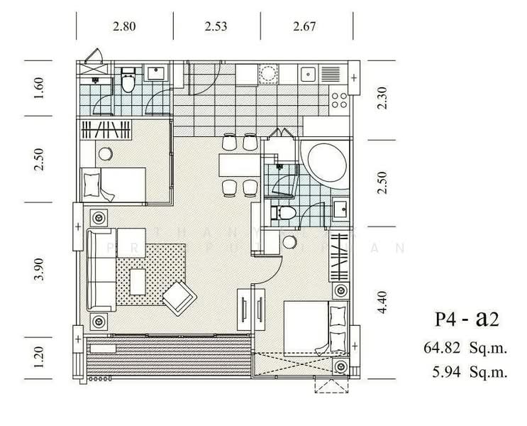 Focus Ploenchit, Bangkok, Soi Sukhumvit 2, Khlong Toei, Bangkok, 2 Bedrooms, 71 sqm, Condo For Sale, by Thanyalak Premputtiphan, 500304475 - DDproperty.com