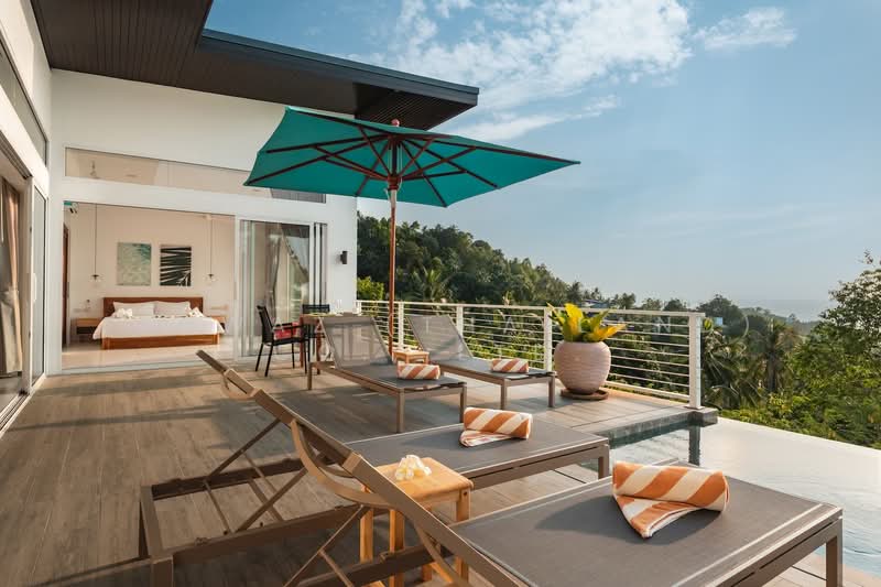 Sea View 3BR Villa in Haad Salad Koh Phangan | Pool, Gym & Sunset View, Surat Thani, Ko Phangan, Surat Thani, 3 Bedrooms, 150 sqm, Villa For Rent, by Fazwaz (Thailand) Co., Ltd., 500305439 - DDproperty.com