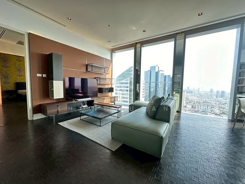 The Ritz-Carlton Residences, Bangkok, 114 Narathiwat Ratchanakarin Road, Silom, Bang Rak, Bangkok, 2 Bedrooms, 130 sqm, Condo For Rent, by Kritaphak Khongmueang, 500305697 - DDproperty.com