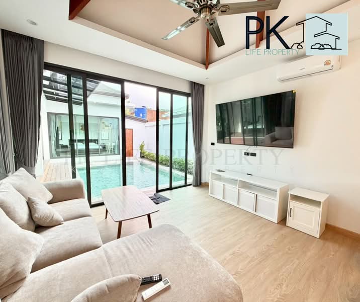 2R1092 Pool villa for rent 3 bedroom 3 bathroom 65,000/month at cherngtalay have fully furnished, Phuket, Choeng Thale, Thalang, Phuket, 3 Bedrooms, 250 sqm, Villa For Rent, by PK LIFE Property, 500305748 - DDproperty.com