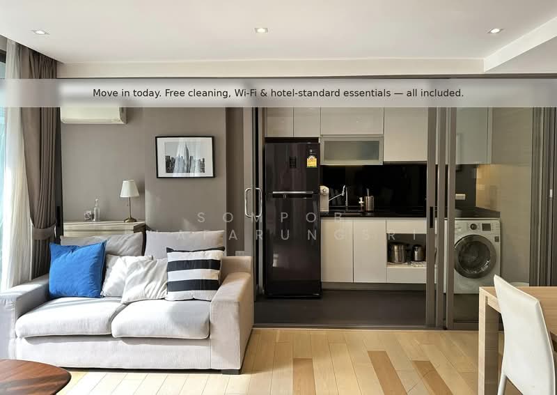Klass Silom, Bangkok, 52 Silom Road, Silom, Bang Rak, Bangkok, 1 Bedroom, 45 sqm, Condo For Rent, by Sompob Buaparungsri, 500306060 - DDproperty.com