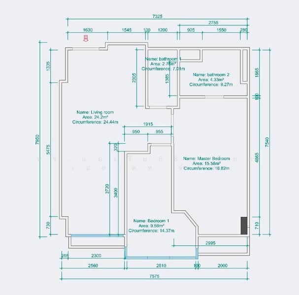 The Fourwings Residence, Bangkok, 335 Srinakarin, Hua Mak, Bang Kapi, Bangkok, 2 Bedrooms, 66 sqm, Condo For Sale, by AREA66 Real Estate Co.,Ltd, 500306141 - DDproperty.com