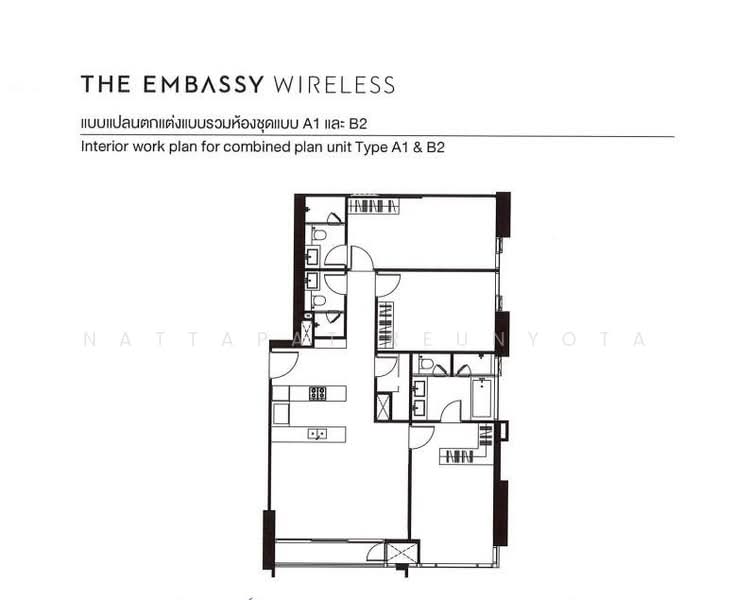 The Embassy Wireless, Bangkok, 1042 Witthayu Rd, Lumphini, Pathum Wan, Bangkok, 3 Bedrooms, 113 sqm, Condo For Sale, by Nattapat Reunyota, 500306280 - DDproperty.com