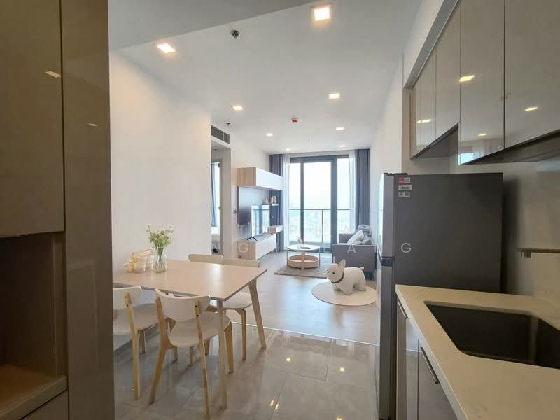One9Five Asoke-Rama 9, Bangkok, 195 Soi Rama 9 Soi 5, Huai Khwang, Huai Khwang, Bangkok, 2 Bedrooms, 58 sqm, Condo For Rent, by Kritaphak Khongmueang, 500306459 - DDproperty.com