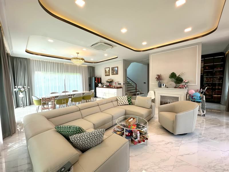 Two Grande Monaco Bangna-Wongwaen : ทู แกรนด์ โมนาโค บางนา-วงแหวน, กรุงเทพ, ถนน กาญจนาภิเษก, ดอกไม้, ประเวศ, กรุงเทพ, 424 ตร.ม., บ้านเดี่ยว ขาย, โดย Khemasooch Chiraburanan, 500307170 - DDproperty.com