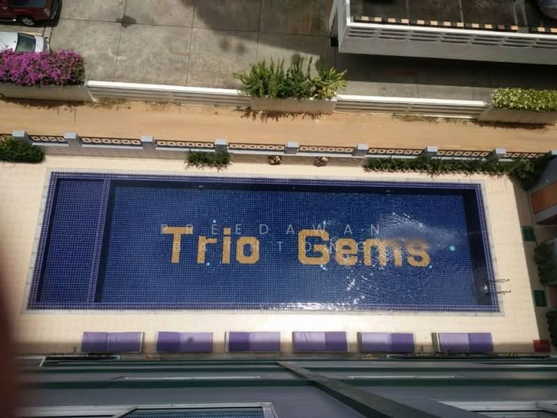 Trio Gems, Chon Buri (Pattaya), Chom Thian 16 Alley, Nong Pru, Bang Lamung (Pattaya), Chon Buri (Pattaya), 1 Bedroom, 33 sqm, Condo For Sale, by Patchara Srisak, 500307990 - DDproperty.com