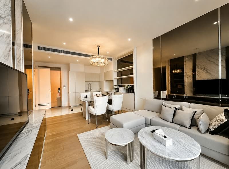 Magnolias Waterfront Residences, Bangkok, 259 Charoen Nakhon Road, Khlong Ton Sai, Khlong San, Bangkok, 2 Bedrooms, 94 sqm, Condo For Rent, by Patcharames Pattharapornviboon, 500308086 - DDproperty.com