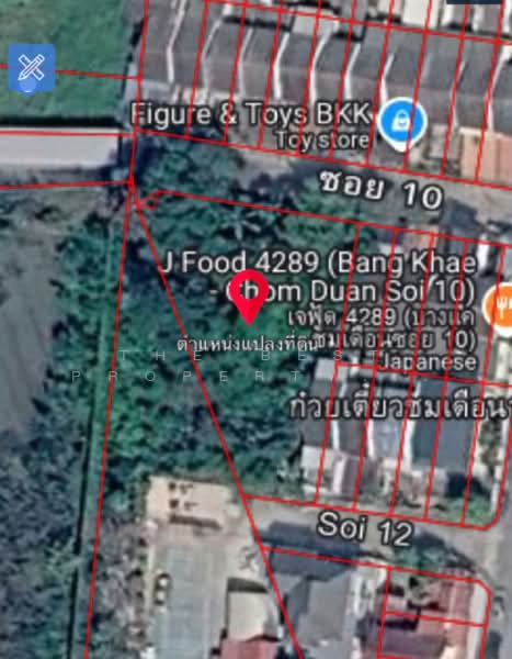 ชมเดือน 1 พุทธมณฑลสาย 2, Bangkok, Bang Phai, Bang Khae, Bangkok, , 856 sqm, Land For Sale, by The Best Property เมย์, 500308489 - DDproperty.com