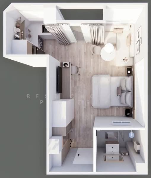 Rimnum mansion, Chiang Mai, 40 Chonpratan, Su Thep, Muang Chiang Mai, Chiang Mai, 1 Bedroom, 32 sqm, Condo For Sale, by Best Choice Property, 500309248 - DDproperty.com