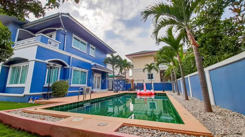 Regent home 1 Pool villa with a private swimming pool, landscaped garden area, and stone-decorated, Chiang Mai, Fa Ham, Muang Chiang Mai, Chiang Mai, 5 Bedrooms, 200 sqm, Villa For Rent, by Wenyu Zhou, 500309429 - DDproperty.com