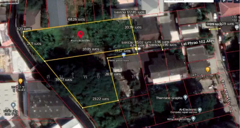 ขายที่ดินลาดพร้าว102, Bangkok, Phlapphla, Wang Thonglang, Bangkok, , 2,476 sqm, Land For Sale, by สมโพธิ เทศวิรัช, 500309630 - DDproperty.com