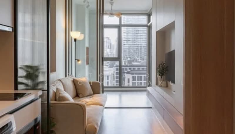 Rhythm Ekkamai, Bangkok, 11 Soi Sukhumvit 63, Khlongtoei Nua, Watthana, Bangkok, 1 Bedroom, 40 sqm, Condo For Rent, by Ratchanon Songthammakul, 500309718 - DDproperty.com