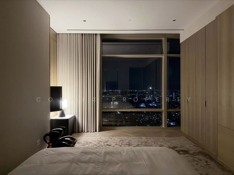 Four Seasons Private Residences : โฟร์ ซีซั่นส์ ไพรเวท เรสสิเด้นซ์, กรุงเทพ, 300 ถนนเจริญกรุง, ยานนาวา, สาทร, กรุงเทพ, 124 ตร.ม., คอนโด ให้เช่า, โดย Connex Property, 500310107 - DDproperty.com