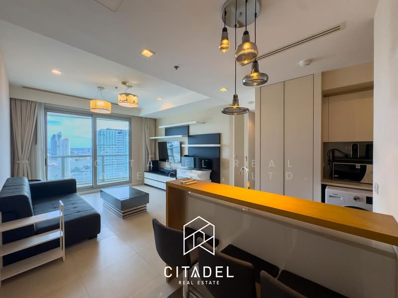 The River by Raimon Land, Bangkok, Soi Charoen Nakorn 13, Charoen Nakorn Road, Khlong Ton Sai, Khlong San, Bangkok, 2 Bedrooms, 75 sqm, Condo For Rent, by Citadel Real Estate Co., Ltd. -, 500310567 - DDproperty.com