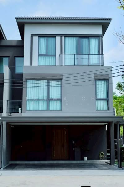 Baan Klang Muang The Edition Bangna Wongwaen : บ้านกลางเมือง เดอะ อิดิชั่น บางนา วงแหวน, กรุงเทพ, 189 ถ.กาญจนาภิเษก, ดอกไม้, ประเวศ, กรุงเทพ, 241 ตร.ม., บ้านแฝด ขาย, โดย Thawatchai Methawongworakul, 500310676 - DDproperty.com