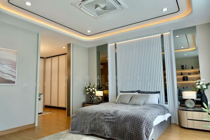 Baan Klang Muang The Edition Bangna Wongwaen, Bangkok, 189 Kanchanaphisek Road, Dok Mai, Prawet, Bangkok, 4 Bedrooms, 241 sqm, Semi-Detached House (Twin House) For Sale, by Thawatchai Methawongworakul, 500310676 - DDproperty.com