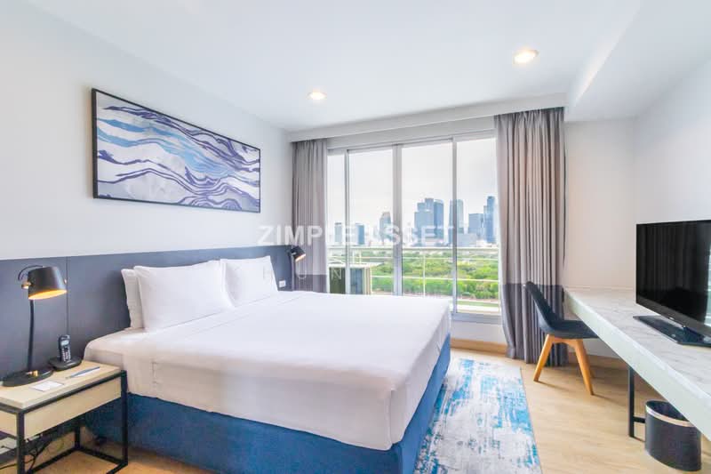 Shama Lakeview Asoke, Bangkok, 172-4 Ratchadaphisek Road, Khlongtoei Nua, Watthana, Bangkok, Studio, 43 sqm, Condo For Rent, by Khun Zia, 500312063 - 2 Bedrooms Lakeview - DDproperty.com