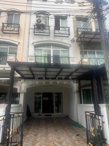Baan Klang Muang The Paris Rama 9-Ramkamhaeng, Bangkok, Krungthep Kreetha Road, Hua Mak, Bang Kapi, Bangkok, 3 Bedrooms, 131 sqm, Townhouse For Rent, by Walapa Jidbumrungsakun, 500312139 - DDproperty.com