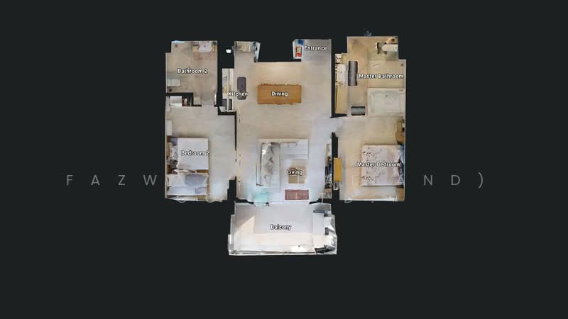 OCAS Hua Hin, Prachuap Khiri Khan, Petchkasem, Hua Hin, Prachuap Khiri Khan, 2 Bedrooms, 113 sqm, Condo For Sale, by Fazwaz (Thailand) Co., Ltd., 500312181 - DDproperty.com