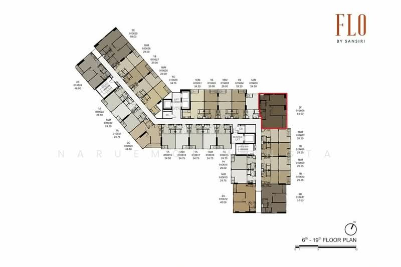 FLO by Sansiri : โฟล บาย แสนสิริ, กรุงเทพ, ถ.สมเด็จเจ้าพระยา, คลองสาน, กรุงเทพ, 64 ตร.ม., คอนโด ขาย, โดย Naruemol Wongta, 500312893 - DDproperty.com