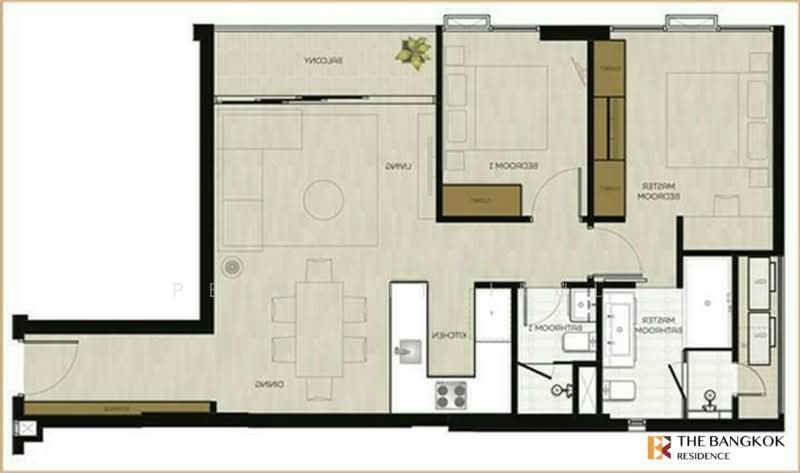 Mode Sukhumvit 61, Bangkok, Sukhumvit 61 Road, Khlong Tan Nua, Watthana, Bangkok, 2 Bedrooms, 87 sqm, Condo For Rent, by Nicha Peerakittikul, 500313603 - DDproperty.com