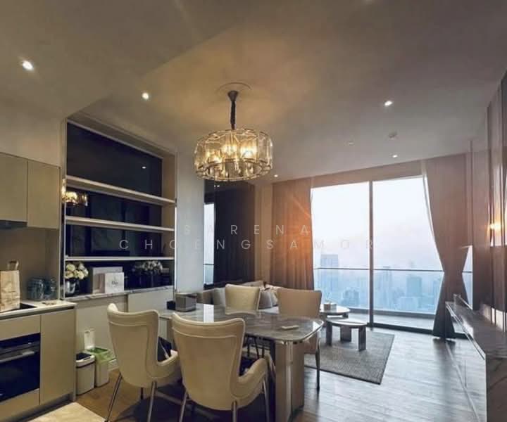 Magnolias Waterfront Residences, Bangkok, 259 Charoen Nakhon Road, Khlong Ton Sai, Khlong San, Bangkok, 2 Bedrooms, 94 sqm, Condo For Rent, by Sarena Choengsamor, 500314219 - DDproperty.com