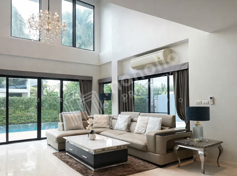 House, Bangkok, Bang Kapi, Huai Khwang, Bangkok, 6 Bedrooms, 650 sqm, Semi-Detached House (Twin House) For Rent, by Amornrat On-Thong, 500314429 - DDproperty.com