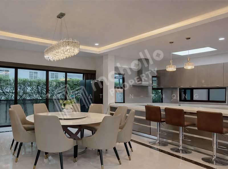 House, Bangkok, Bang Kapi, Huai Khwang, Bangkok, 6 Bedrooms, 650 sqm, Semi-Detached House (Twin House) For Rent, by Amornrat On-Thong, 500314429 - DDproperty.com