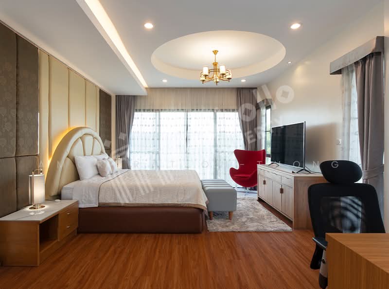 House, Bangkok, Bang Kapi, Huai Khwang, Bangkok, 6 Bedrooms, 650 sqm, Semi-Detached House (Twin House) For Rent, by Amornrat On-Thong, 500314429 - DDproperty.com