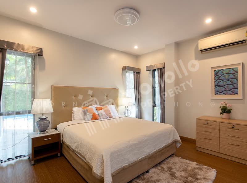 House, Bangkok, Bang Kapi, Huai Khwang, Bangkok, 6 Bedrooms, 650 sqm, Semi-Detached House (Twin House) For Rent, by Amornrat On-Thong, 500314429 - DDproperty.com