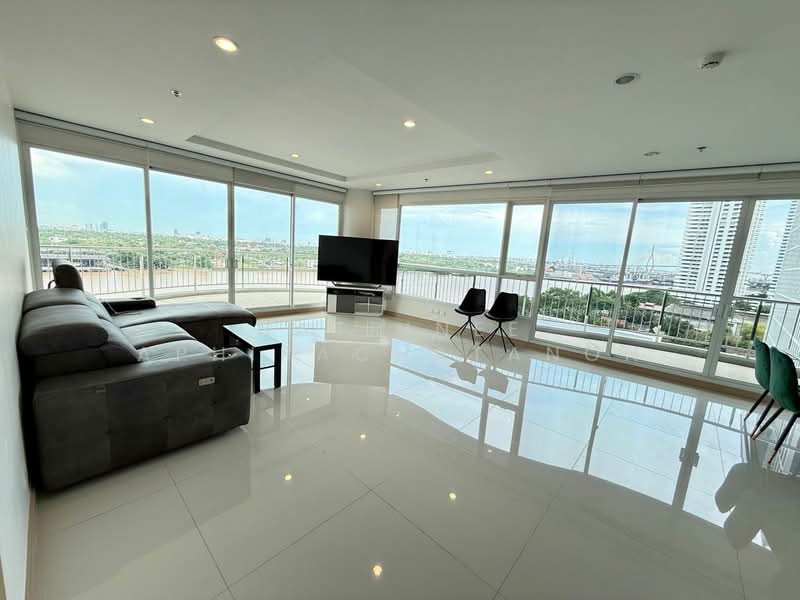 Supalai Riva Grande Rama 3, Bangkok, Rama 3 Road, Chong Nonsi, Yan Nawa, Bangkok, 3 Bedrooms, 283 sqm, Condo For Rent, by Natrinee Aphirachatanon, 500314772 - DDproperty.com