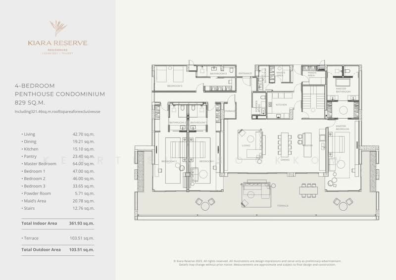 Kiara Reserve Residences : คิอารา รีเซิร์ฟ เรซิเดนซ์, ภูเก็ต, 59/7 หมู่ 6 ซอย 4 หาดลายัน, เชิงทะเล, ถลาง, ภูเก็ต, 829 ตร.ม., คอนโด ขาย, โดย Keartisuk Sookkow, 500314831 - DDproperty.com