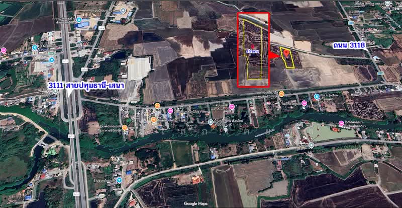 Vacant land in Mai Tra Subdistrict, Bang Sai District, Phra Nakhon Si Ayutthaya Province, Phra Nakhon Si Ayutthaya, สายปทุมธานี-เสนา, Mai Tra, Bang-Sai, Phra Nakhon Si Ayutthaya, , 6,800 sqm, Land For Sale, by Parinthida Sawuddisopakaykul, 500314977 - DDproperty.com