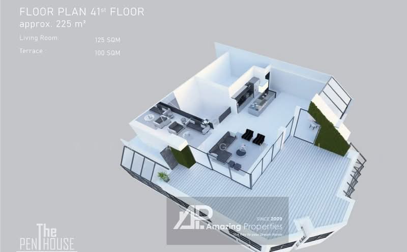 Sathorn Gardens, Bangkok, 39 South Sathorn Road, Thung Maha Mek, Sathon, Bangkok, 3 Bedrooms, 462 sqm, Condo For Sale, by Ailada Ngamsri, 500315530 - DDproperty.com