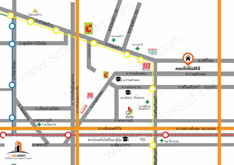 INCIO Serithai, Bangkok, 558 Incio Condominium, Seri Thai Road, Khlong Kum, Bueng Kum, Bangkok, 1 Bedroom, 28 sqm, Condo For Sale, by wipa รุ่งธุระ, 500315790 - DDproperty.com