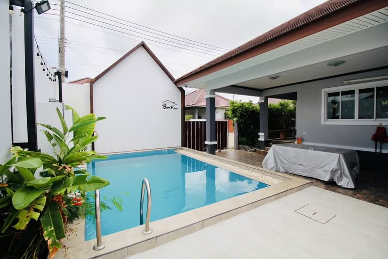 ขายบ้าน Pool Villa 72 ตร.วา ตกแต่งพร้อมอยู่ เฟอร์ครบ พลูตาหลวง สัตหีบ ใกล้อู่ตะเภา-บางเสร่, ชลบุรี, พลูตาหลวง, สัตหีบ, ชลบุรี, 120 ตร.ม., บ้านเดี่ยว ขาย, โดย สุเทพ พสุวณิชย์กุล, 500315948 - DDproperty.com