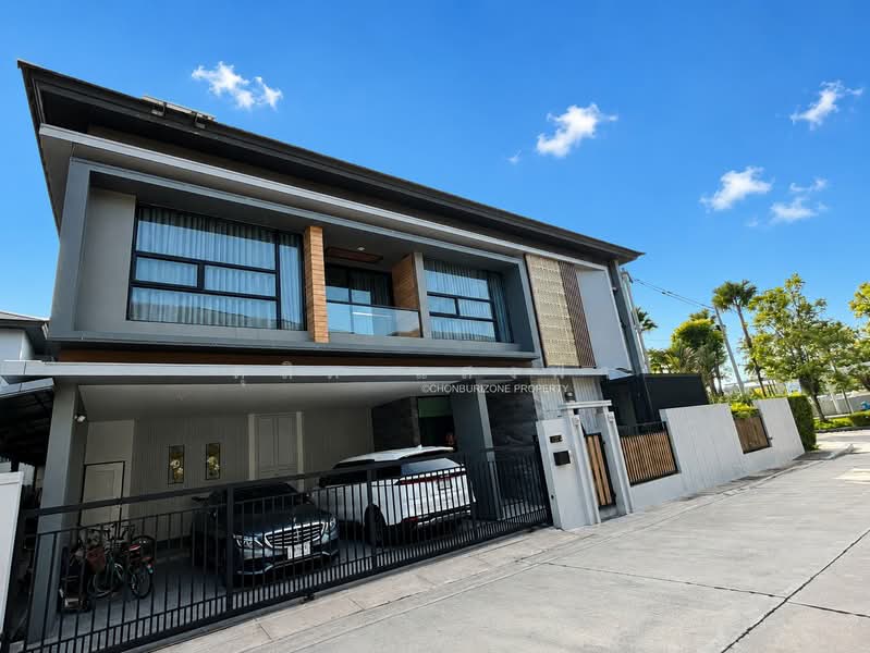 ขายคฤหาสถ์หลังใหญ่ หลังมุม โครงการใหม่ ม.เดอะมาสเตอร์ สวนเสือ ศรีราชา, Chon Buri (Pattaya), Surasak, Si Racha, Chon Buri (Pattaya), 4 Bedrooms, 300 sqm, Single Detached House For Sale, by Dusit Saengfa, 500316009 - DDproperty.com