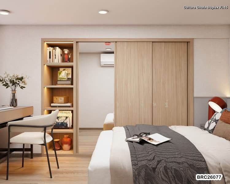 Culture Chula, Bangkok, 38/12 Soi Pratu Chai, Si Phraya, Bang Rak, Bangkok, 1 Bedroom, 35 sqm, Condo For Rent, by คุณ ภัทรานิษฐ์, 500316012 - DDproperty.com