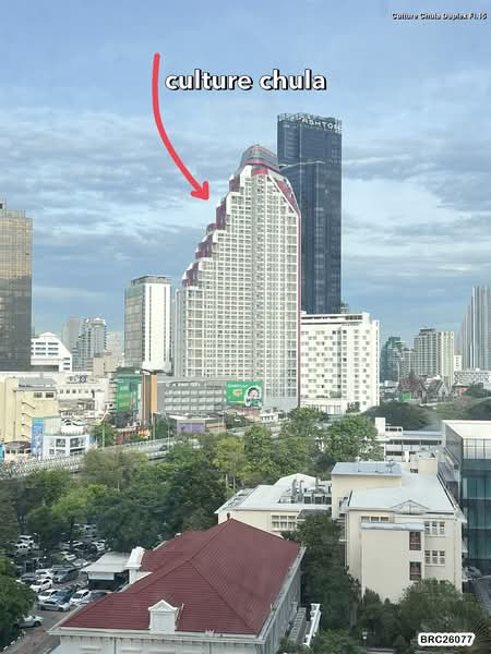 Culture Chula, Bangkok, 38/12 Soi Pratu Chai, Si Phraya, Bang Rak, Bangkok, 1 Bedroom, 35 sqm, Condo For Rent, by คุณ ภัทรานิษฐ์, 500316012 - DDproperty.com