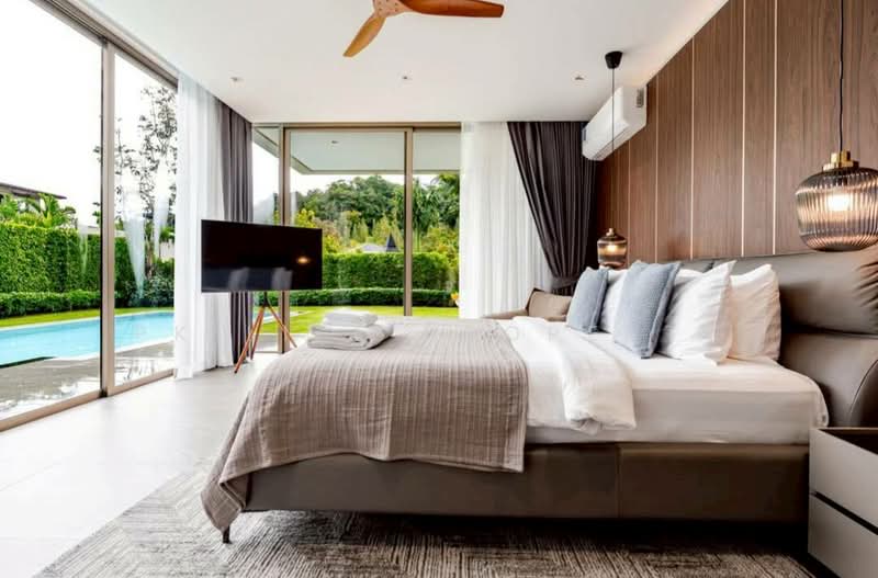 2R1094 Pool villa for rent 4 bedroom 4 bathroom 250,000/month at cherngtalay have fully furnished, ภูเก็ต, เชิงทะเล, ถลาง, ภูเก็ต, 515 ตร.ม., วิลล่า ให้เช่า, โดย PK LIFE Property, 500316128 - DDproperty.com