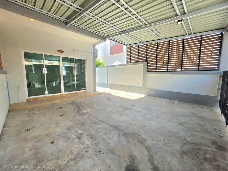 หมู่บ้านบูรพาแลนด์ หนองค้อ ชลบุรี, Chon Buri (Pattaya), Nong - Kham, Si Racha, Chon Buri (Pattaya), 2 Bedrooms, 120 sqm, Townhouse For Sale, by The Best Property นุช, 500316173 - DDproperty.com