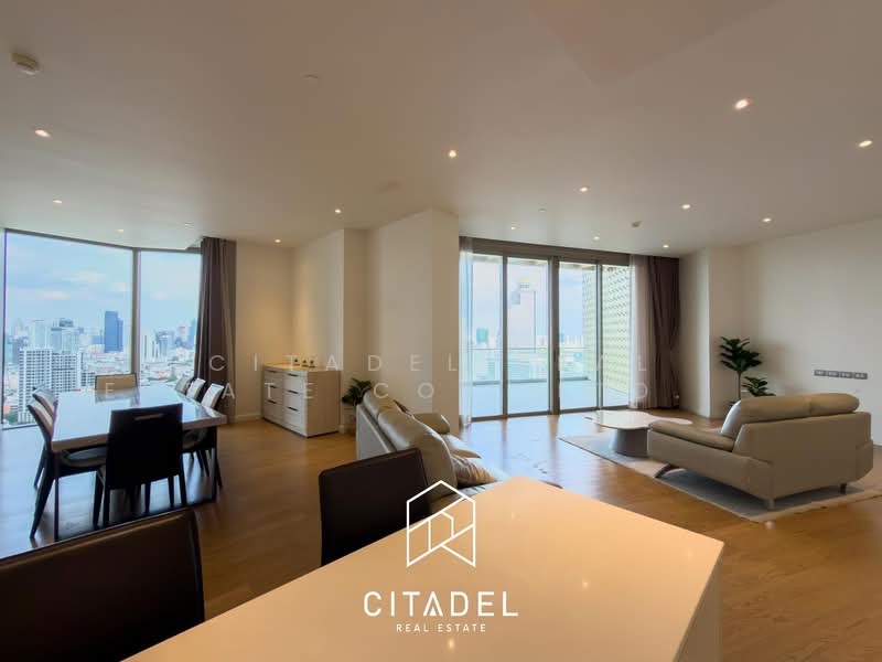Magnolias Waterfront Residences, Bangkok, 259 Charoen Nakhon Road, Khlong Ton Sai, Khlong San, Bangkok, 3 Bedrooms, 222 sqm, Condo For Rent, by Citadel Real Estate Co., Ltd. -, 500316287 - DDproperty.com