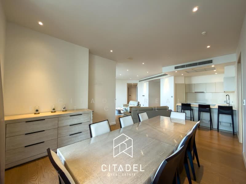 Magnolias Waterfront Residences, Bangkok, 259 Charoen Nakhon Road, Khlong Ton Sai, Khlong San, Bangkok, 3 Bedrooms, 222 sqm, Condo For Rent, by Citadel Real Estate Co., Ltd. -, 500316287 - DDproperty.com
