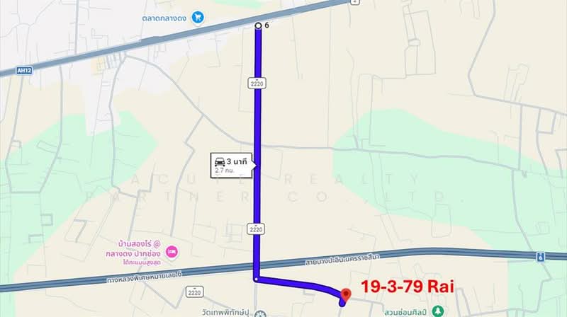Vacant land for sale, 19 rai 379 sq.wa, Klang Dong Subdistrict, Pak Chong District, Nakhon Ratchasi, Nakhon Ratchasima, Klang Dong, Pak Chong, Nakhon Ratchasima, , 31,916 sqm, Land For Sale, by Acute Realty Partner Co.,Ltd., 500316460 - DDproperty.com