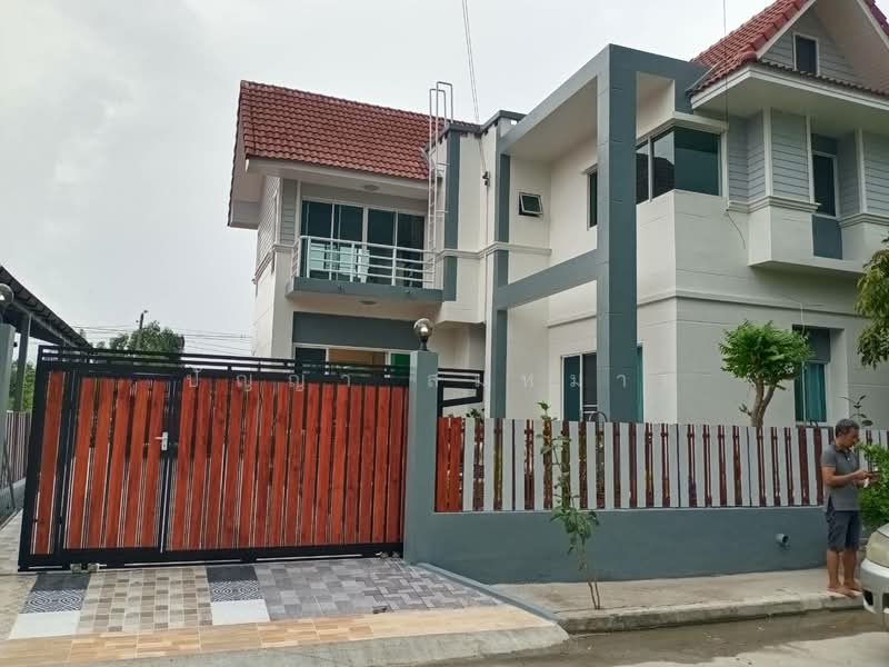 Baan Caribbean Home Chalong Krung, Bangkok, Soi Moobaan Caribbean, Lam Pla Tiew, Lat Krabang, Bangkok, 3 Bedrooms, 125 sqm, Single Detached House For Sale, by ปัญญา สมหมาย, 500316628 - DDproperty.com