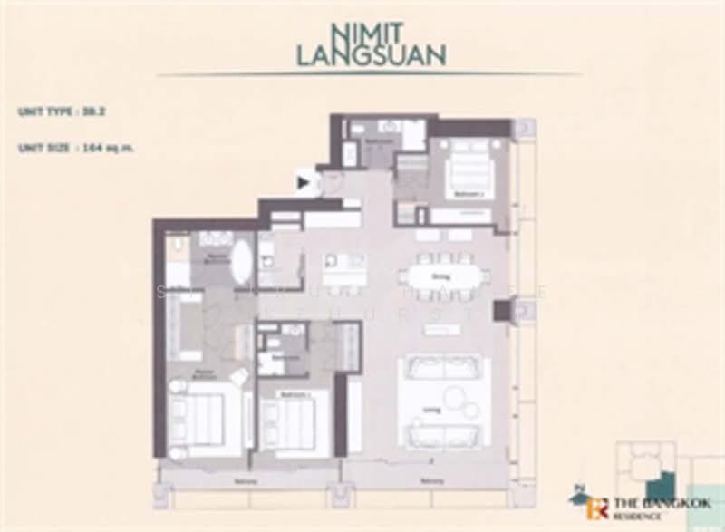 Nimit Langsuan : นิมิตร หลังสวน, กรุงเทพ, ถนนหลังสวน, ลุมพินี, ปทุมวัน, กรุงเทพ, 164 ตร.ม., คอนโด ขาย, โดย Sirirut Havee Akehurst, 500317541 - DDproperty.com