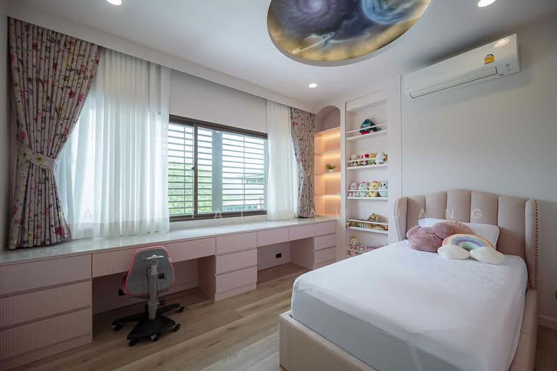 Burasiri Krungthep Kreetha, Bangkok, 95 Soi Pracha Ruam Chai, Hua Mak, Bang Kapi, Bangkok, 5 Bedrooms, 374 sqm, Single Detached House For Rent, by Kanrutai Dawruang, 500317608 - DDproperty.com