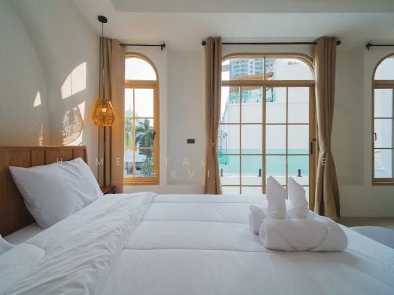 Wongamat Exclusive Place, Chon Buri (Pattaya), Bang Lamung, Bang Lamung (Pattaya), Chon Buri (Pattaya), 3 Bedrooms, 220 sqm, Townhouse For Rent, by HOME Real Estate Service, 500317721 - DDproperty.com
