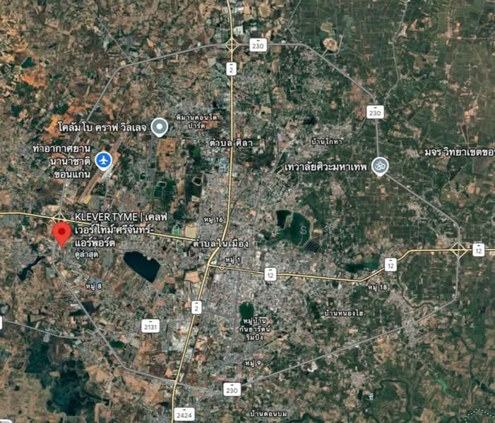 Klever Tyme Srichan-Airport, Khon Kaen, Moo 21, Chokchai 1 Road, Ban Pet, Muang Khon Kaen, Khon Kaen, 3 Bedrooms, 121 sqm, Townhouse For Sale, by The Best Property  นก, 500317878 - DDproperty.com